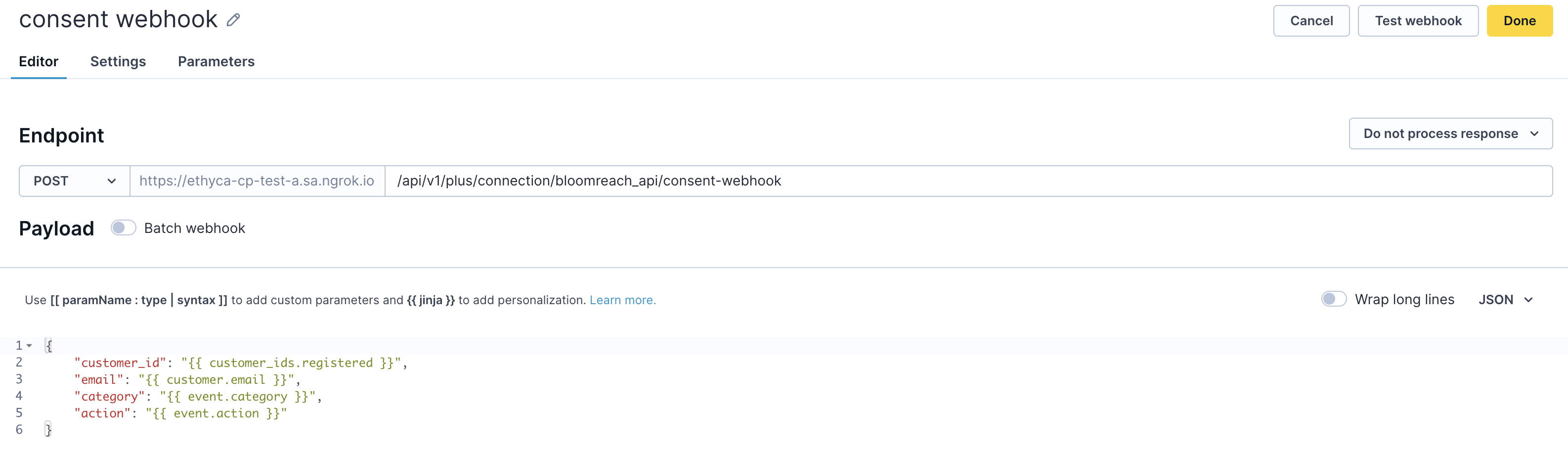 Bidirectional consent mappings