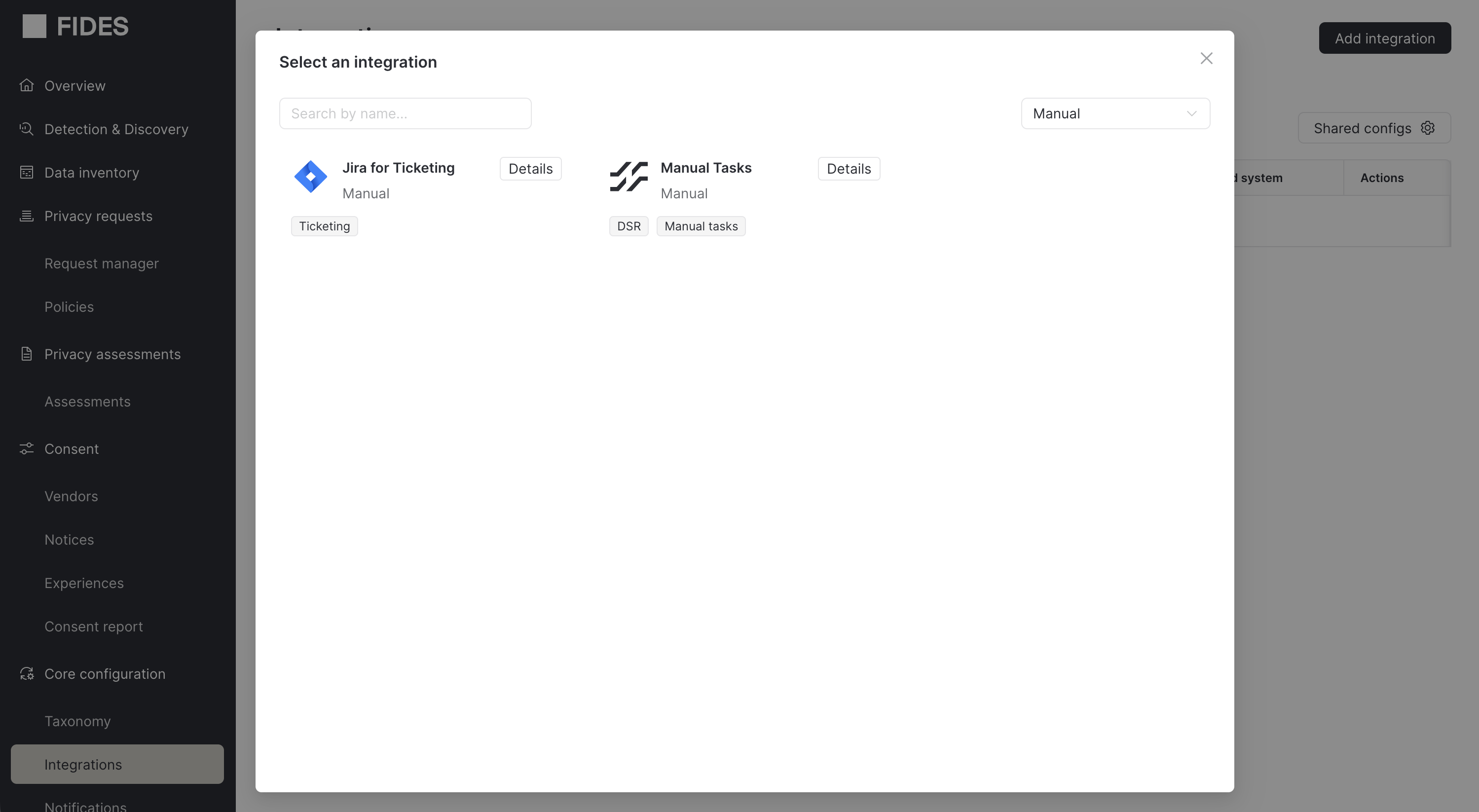 Adding the Jira for Ticketing integration