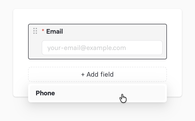 Consent Management - Consent Form identity fields in the Form Builder